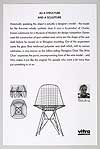 Vintage Eames Vitra wire chair promotional poster Photograph �13 Graham Mancha