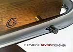 Christophe Gevers Designer ISBN 978-2-87008-042-9 Belgian designer Gevers created public and private interiors as well as designing fittings, accessories, furniture and lighting.